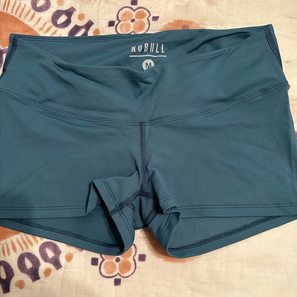 NOBULL Women’s Teal Low Rise Short